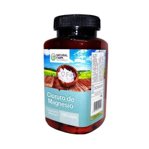 Cloruro de Magnesio x 120 Cápsulas Natural Farm